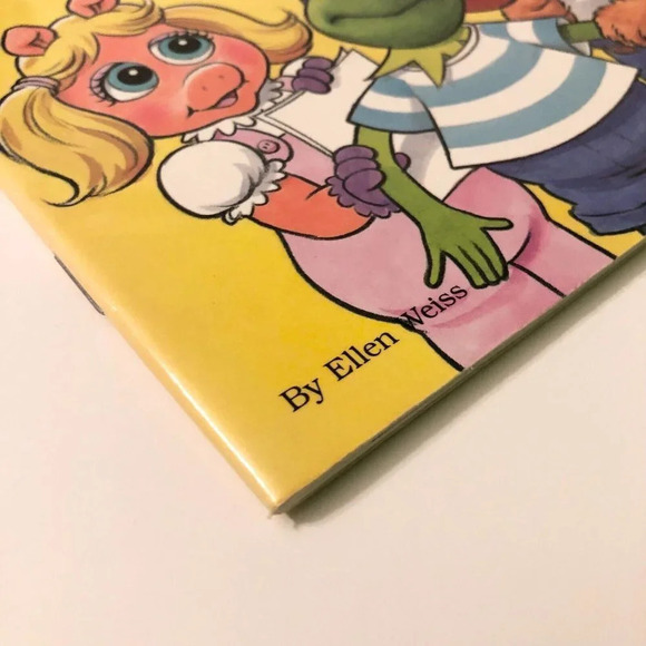 Vintage 1991 Too Many Promises Muppet  Kids Childrens Golden Look Look Book - Picture 4 of 16